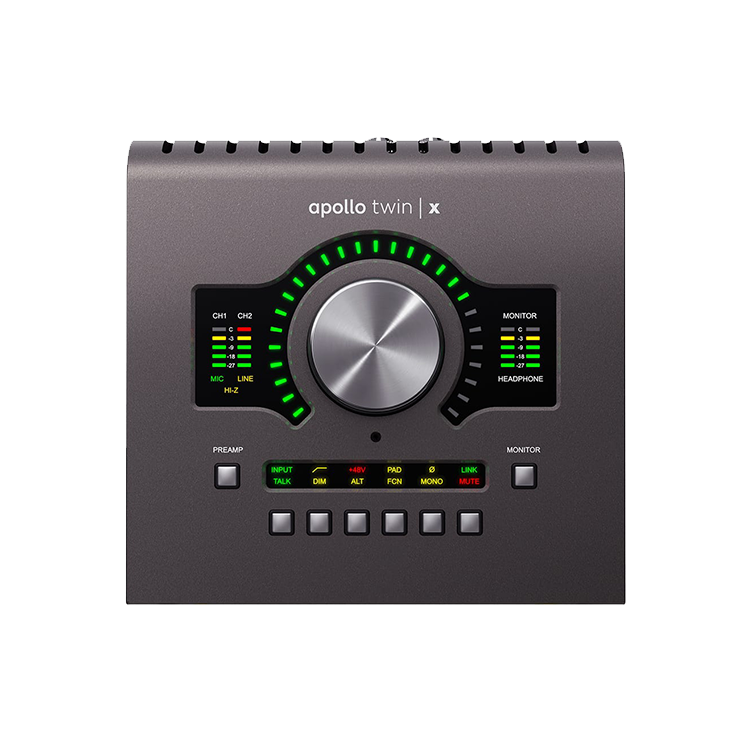 Universal Audio Apollo Twin X DUO Thunderbolt 3 錄音介面 (Heritage 版本) |  DigiLog 聲響實驗室