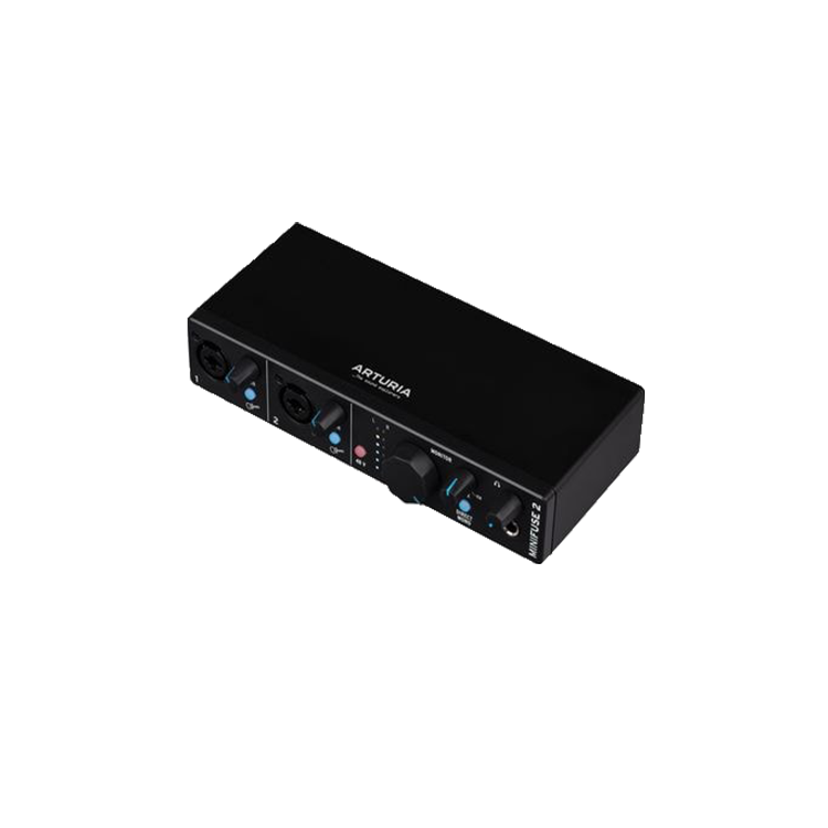 Arturia MiniFuse 2 USB 錄音介面（黑色） | DigiLog 聲響實驗室