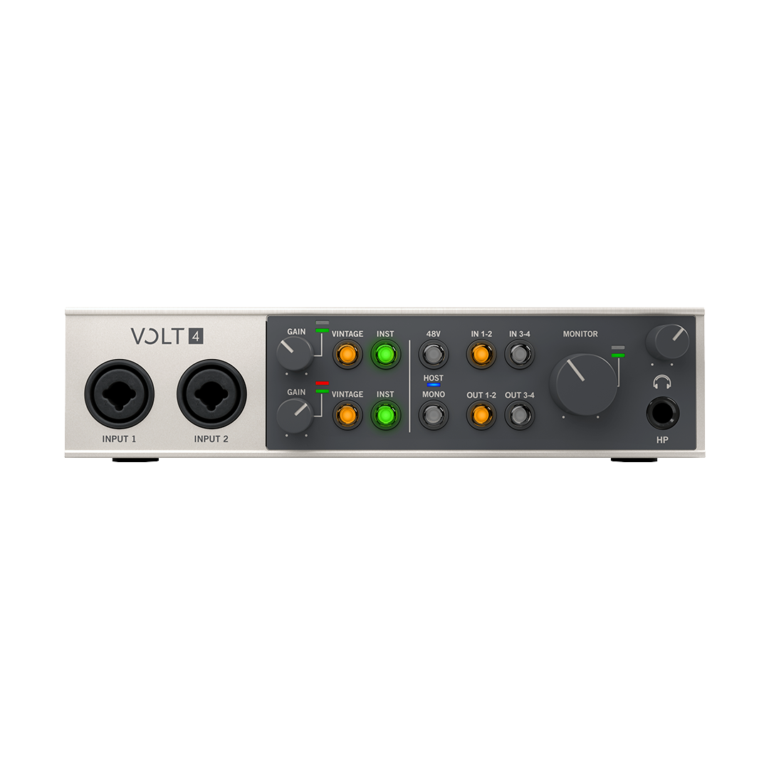 Universal Audio Volt 4 Type-C 錄音介面Volt4 | DigiLog 聲響實驗室