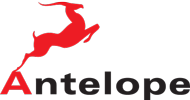 Antelope audio logo red black