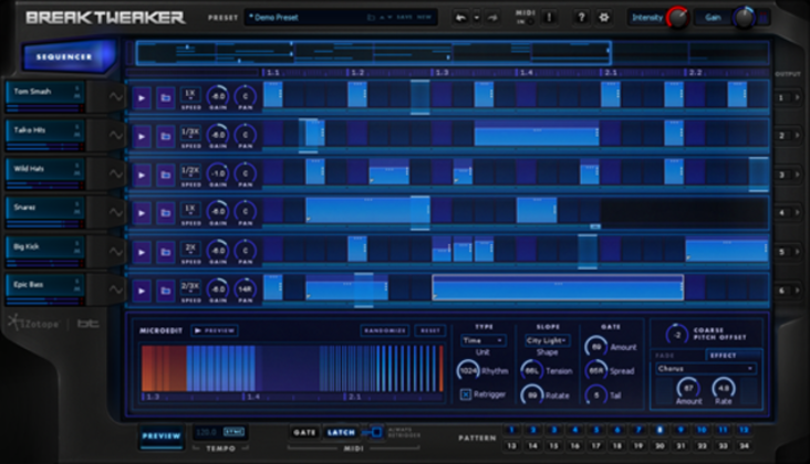 Thumb izotope breaktweaker sequencer