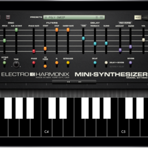 Thumb mini synthesizer app