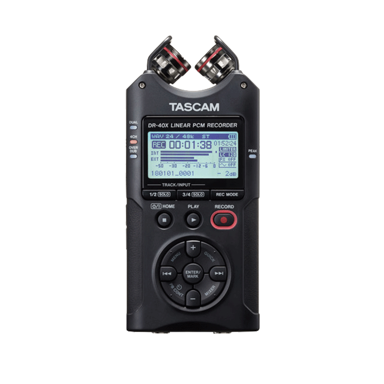 Tascam DR-07X 手持錄音裝置| DigiLog 聲響實驗室
