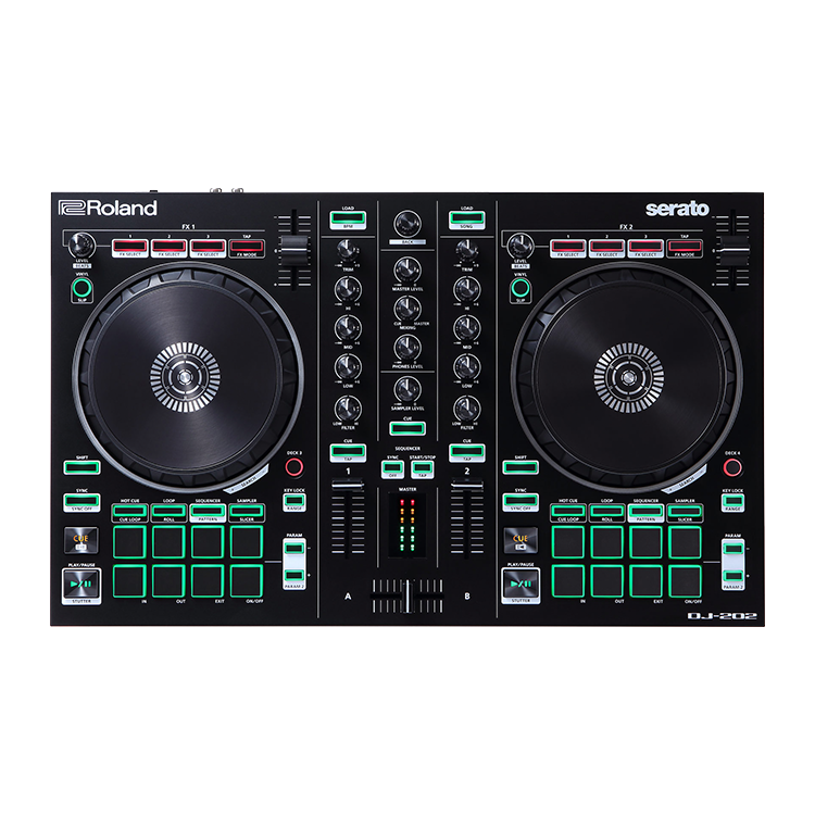 Roland DJ-202 DJ控制器 | DigiLog 聲響實驗室