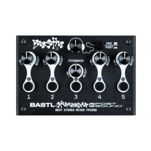 Bastl Instrument BESTIE 迷你混音器 內建 Distortion / Saturator 效果器