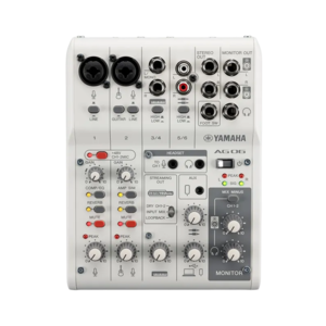 Yamaha AG06 MK2 直播型錄音介面/混音器 白色款 聲卡 AG 06 MK2