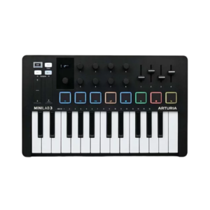 Arturia Minilab MKIII MIDI 控制鍵盤 Minilab MK3 黑色款
