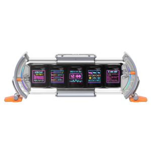 Divoom Times Gate 多功能像素顯示器 Cyberpunk風格