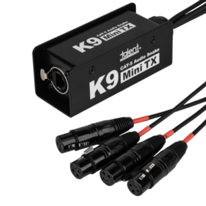 Talent  K9 Mini TX Cat5 轉 XLR 線材轉接介面 Audio AES 介面 母頭
