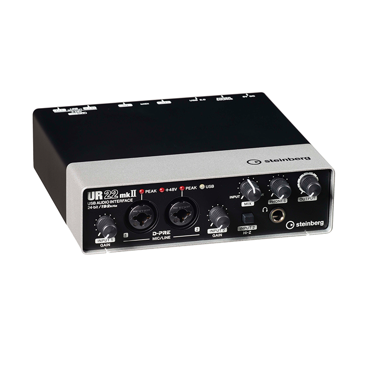 Steinberg [已停售] UR22 MKII 錄音介面| DigiLog 聲響實驗室