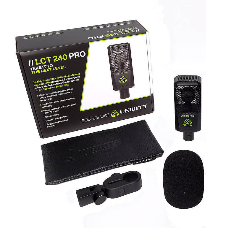 Lewitt [已停售] LCT 240 PRO 電容麥克風 | DigiLog 聲響實驗室